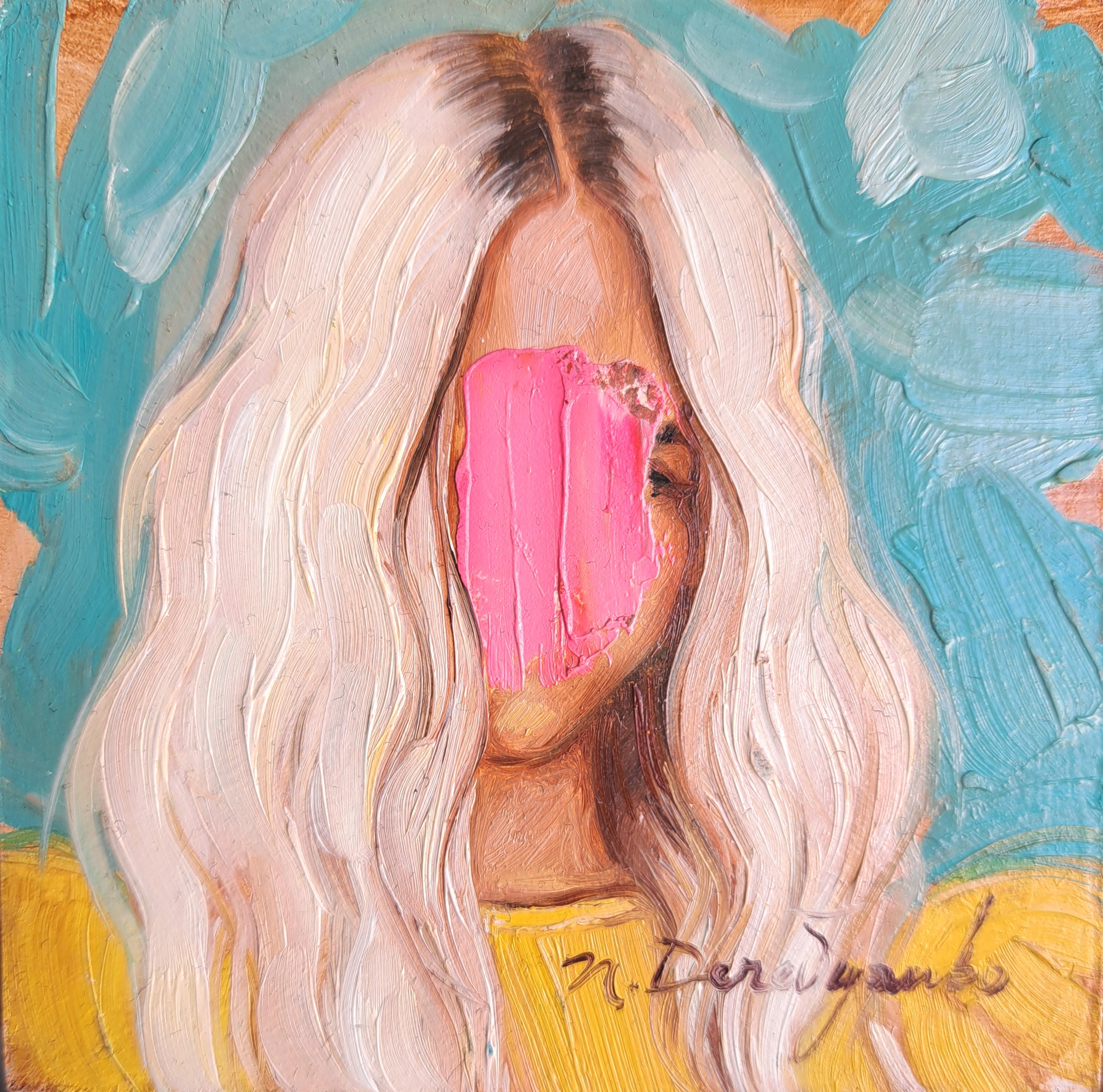 Faceless portrait