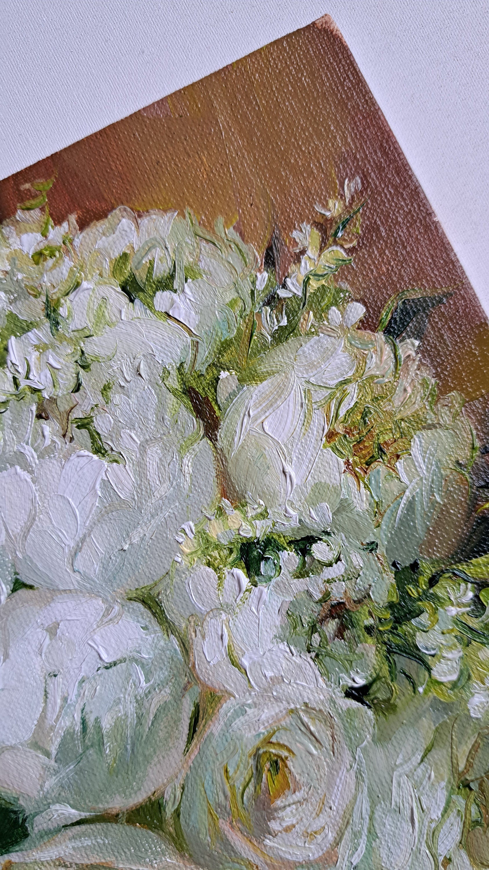 Custom Bridal Bouquet Painting from Photo