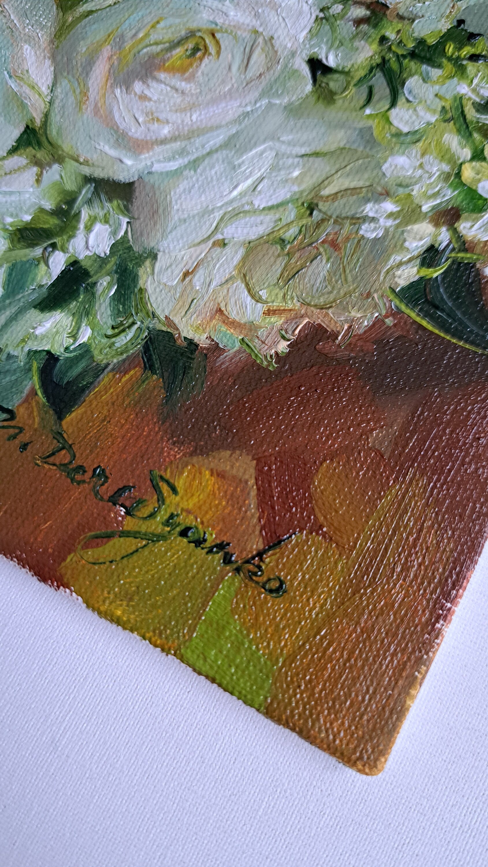 Custom Bridal Bouquet Painting from Photo